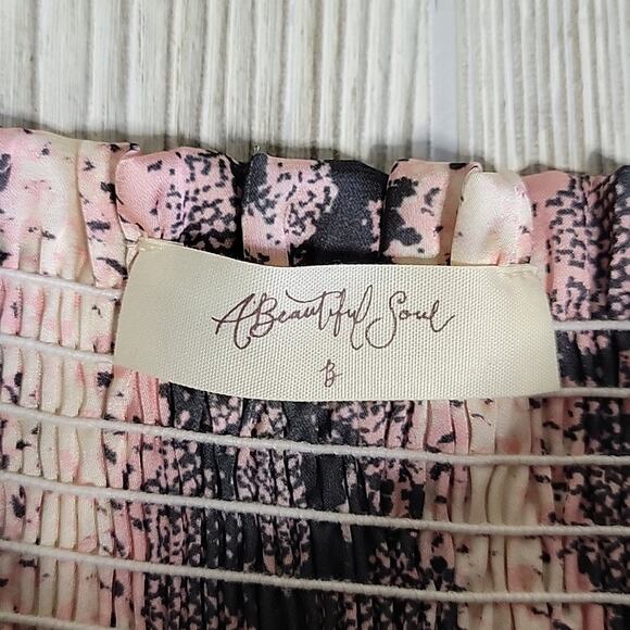 A Beautiful Soul Snake Print Tiered Mini Skirt Womens Size B Plus Size 18-20 NWT - Picture 5 of 9